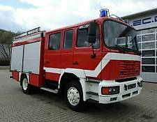 MAN 14.224 4x4 Euro 2 Feuerwehr 1200 L Wassertank