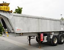 Benalu tipper semi-trailer All aluminum BENALU 21 M3 tipper semi-trailer with springs