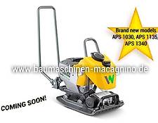 Wacker Neuson APS 1340we Akku Rüttelplatte Neues Modell