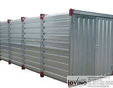 Iovino Materialcontainer 5x2 m Lagercontainer Werkzeugcontainer