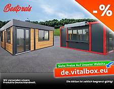 Vitalbox Bürocontainer - de.vitalbox.eu - Wohncontainer