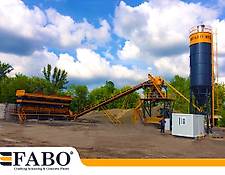 Fabo 75m3/h STATIONARY CONCRETE MIXING PLANT