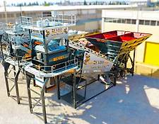 Fabo TURBOMIX-120 MOBILE CONCRETE PLANT READY IN STOCK