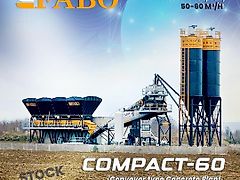 Fabo COMPACT-60 CONCRETE PLANT | CONVEYOR TYPE