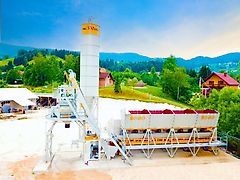 Fabo SKIP SYSTEM CONCRETE BATCHING PLANT | 110m3/h Capacity | AVAILABLE IN STOCK