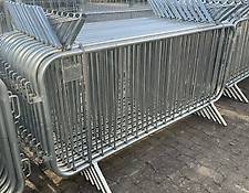 100 x Absperrgitter 230x110cm Fanggitter Personengitter Demogitte 100 x Absperrgitter 230x110cm Fanggitter Personengitter Demogitte