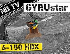 GYRUStar 6-150HDX | Siebschaufel für Bagger 16 - 20 t | Schaufelseparator